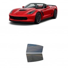 לרכב Chevrolet Corvette Convertible Z06 2019 ציפוי חלונות שחורים רב פעמי סיליקון לחלונות אחוריים