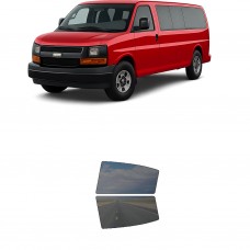 לרכב Chevrolet Express Passenger w rear defrost Extd Van 2013 ציפוי חלונות שחורים רב פעמי סיליקון לחלונות אחוריים