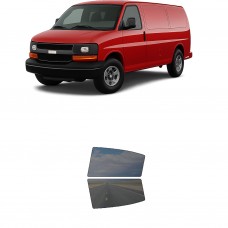 לרכב Chevrolet G1500 Conv Van 2000 ציפוי חלונות שחורים רב פעמי סיליקון לחלונות אחוריים