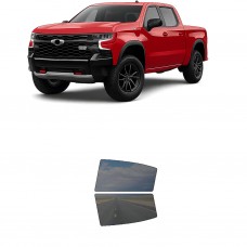 לרכב Chevrolet Silverado (New Generation) ZR2 2022 ציפוי חלונות שחורים רב פעמי סיליקון לחלונות אחוריים