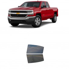 לרכב Chevrolet Silverado 1500LD 2019 ציפוי חלונות שחורים רב פעמי סיליקון לחלונות אחוריים