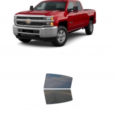 לרכב Chevrolet Silverado 2500HD 2015 ציפוי חלונות שחורים רב פעמי סיליקון לחלונות אחוריים