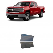 לרכב Chevrolet Silverado Extd PU 2014 ציפוי חלונות שחורים רב פעמי סיליקון לחלונות אחוריים