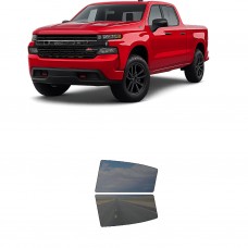 לרכב Chevrolet Silverado LDTrailBoss 2022 ציפוי חלונות שחורים רב פעמי סיליקון לחלונות אחוריים