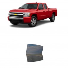 לרכב Chevrolet Silverado PU 2007 ציפוי חלונות שחורים רב פעמי סיליקון לחלונות אחוריים