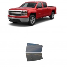 לרכב Chevrolet Silverado PU 2014 ציפוי חלונות שחורים רב פעמי סיליקון לחלונות אחוריים