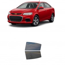 לרכב Chevrolet Sonic Sedan 2017 ציפוי חלונות שחורים רב פעמי סיליקון לחלונות אחוריים