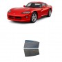 לרכב Dodge Viper 1997 ציפוי חלונות שחורים רב פעמי קשיח לחלונות אחוריים