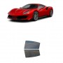 לרכב Ferrari 488 Pista 2019 ציפוי חלונות שחורים רב פעמי קשיח לחלונות אחוריים