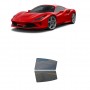 לרכב Ferrari F8 Tributo 2020 ציפוי חלונות שחורים רב פעמי סיליקון לחלונות אחוריים
