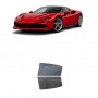 לרכב Ferrari SF90Stradale 2021 ציפוי חלונות שחורים רב פעמי קשיח לחלונות אחוריים