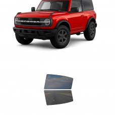 לרכב Ford Bronco 2Door 2021 ציפוי חלונות שחורים רב פעמי סיליקון לחלונות אחוריים