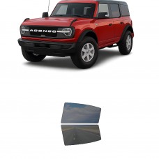 לרכב Ford Bronco 4Door 2021 ציפוי חלונות שחורים רב פעמי סיליקון לחלונות אחוריים
