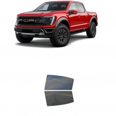 לרכב Ford F-150 Raptoreps 2022 ציפוי חלונות שחורים רב פעמי סיליקון לחלונות אחוריים