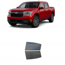 לרכב Ford Maverick Lariat 2 2022 ציפוי חלונות שחורים רב פעמי סיליקון לחלונות אחוריים
