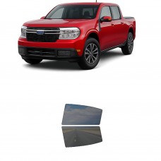 לרכב Ford Maverick Lariat 2022 ציפוי חלונות שחורים רב פעמי סיליקון לחלונות אחוריים