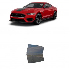 לרכב Ford Mustang Mach 1 Fastback 2022 ציפוי חלונות שחורים רב פעמי סיליקון לחלונות אחוריים