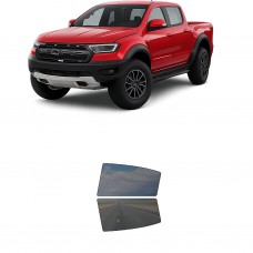 לרכב Ford Ranger Raptor Double Cab 2021 ציפוי חלונות שחורים רב פעמי סיליקון לחלונות אחוריים