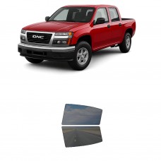 לרכב GMC Canyon Crew PU 2004 ציפוי חלונות שחורים רב פעמי סיליקון לחלונות אחוריים