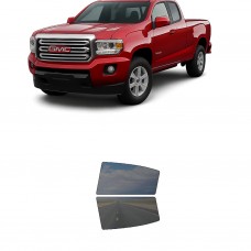 לרכב GMC Canyon Extd PU 2015 ציפוי חלונות שחורים רב פעמי סיליקון לחלונות אחוריים