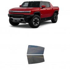 לרכב GMC HNMMER ev Pickup Edition 1 2022 ציפוי חלונות שחורים רב פעמי סיליקון לחלונות אחוריים