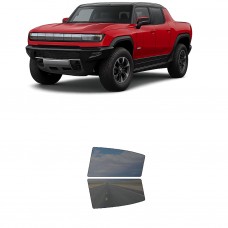 לרכב GMC HummerEV 2022 ציפוי חלונות שחורים רב פעמי סיליקון לחלונות אחוריים