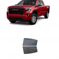 לרכב GMC Sierra 1500 Limited 2022 ציפוי חלונות שחורים רב פעמי סיליקון לחלונות אחוריים