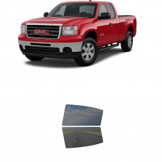 לרכב GMC Sierra 1500 SLE 2010 ציפוי חלונות שחורים רב פעמי סיליקון לחלונות אחוריים