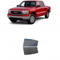לרכב GMC Sierra Crew PU 2001 ציפוי חלונות שחורים רב פעמי סיליקון לחלונות אחוריים