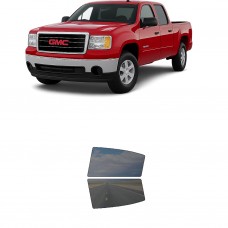 לרכב GMC Sierra Crew PU 2007 ציפוי חלונות שחורים רב פעמי סיליקון לחלונות אחוריים