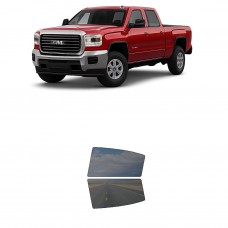 לרכב GMC Sierra HD 25003500 Crew PU 2015 ציפוי חלונות שחורים רב פעמי סיליקון לחלונות אחוריים