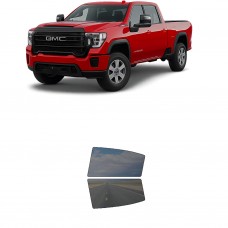 לרכב GMC Sierra HD 25003500 Crew PU 2020 ציפוי חלונות שחורים רב פעמי סיליקון לחלונות אחוריים