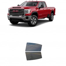 לרכב GMC Sierra HD 25003500 Extd PU 2020 ציפוי חלונות שחורים רב פעמי סיליקון לחלונות אחוריים