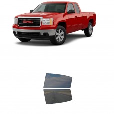 לרכב GMC Sierra PU 2007 ציפוי חלונות שחורים רב פעמי סיליקון לחלונות אחוריים