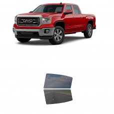 לרכב GMC Sierra PU 2014 ציפוי חלונות שחורים רב פעמי סיליקון לחלונות אחוריים