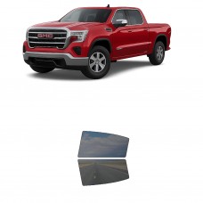 לרכב GMC Sierra1500 Crew PU 2019 ציפוי חלונות שחורים רב פעמי סיליקון לחלונות אחוריים