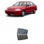 לרכב Honda Civic Sedan 1996 ציפוי חלונות שחורים רב פעמי סיליקון לחלונות אחוריים