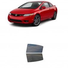 לרכב Honda Civic Si 2D Cpe 2006 ציפוי חלונות שחורים רב פעמי סיליקון לחלונות אחוריים