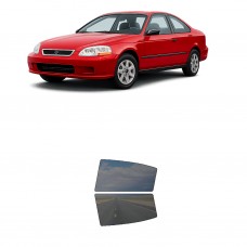 לרכב Honda Civic Two-door 1996 ציפוי חלונות שחורים רב פעמי סיליקון לחלונות אחוריים