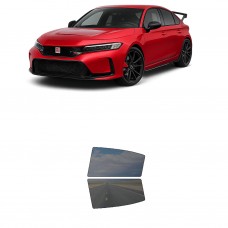 לרכב Honda Civic Type R 2023 ציפוי חלונות שחורים רב פעמי סיליקון לחלונות אחוריים
