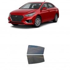 לרכב Hyundai Accent (Canada) 2018 ציפוי חלונות שחורים רב פעמי סיליקון לחלונות אחוריים