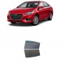 לרכב Hyundai Accent (Canada) 2019 ציפוי חלונות שחורים רב פעמי קשיח לחלונות אחוריים