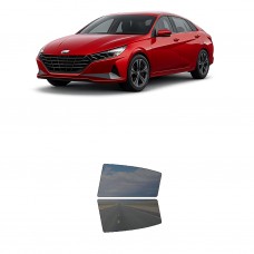 לרכב Hyundai Elantra 2021 ציפוי חלונות שחורים רב פעמי סיליקון לחלונות אחוריים