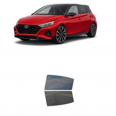 לרכב Hyundai i20N 2021 ציפוי חלונות שחורים רב פעמי סיליקון לחלונות אחוריים