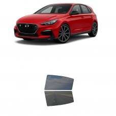 לרכב Hyundai i30N 2018 ציפוי חלונות שחורים רב פעמי סיליקון לחלונות אחוריים