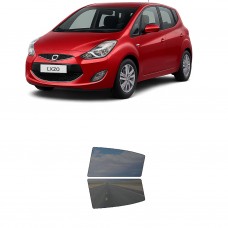 לרכב Hyundai ix20 2010 ציפוי חלונות שחורים רב פעמי סיליקון לחלונות אחוריים