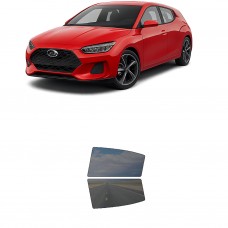 לרכב Hyundai Veloster 2022 ציפוי חלונות שחורים רב פעמי סיליקון לחלונות אחוריים