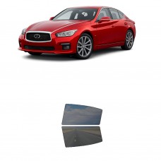 לרכב Infiniti Q50 2016 ציפוי חלונות שחורים רב פעמי סיליקון לחלונות אחוריים