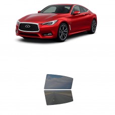 לרכב Infiniti Q60 2017 ציפוי חלונות שחורים רב פעמי סיליקון לחלונות אחוריים
