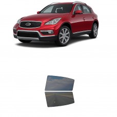 לרכב Infiniti QX50 2016 ציפוי חלונות שחורים רב פעמי סיליקון לחלונות אחוריים